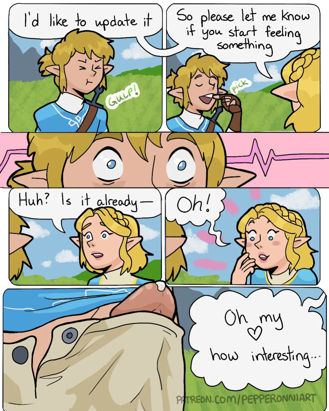 [Pepperonniart] Field Research (The Legend of Zelda)