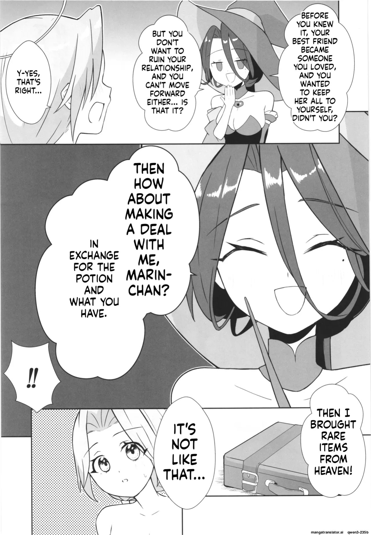(C107) [Nanao-chan Labo (Nanao Hajime)] Majo no Kairaku Kenkyuujo -Marin no Mezame- (SCANMTL)
