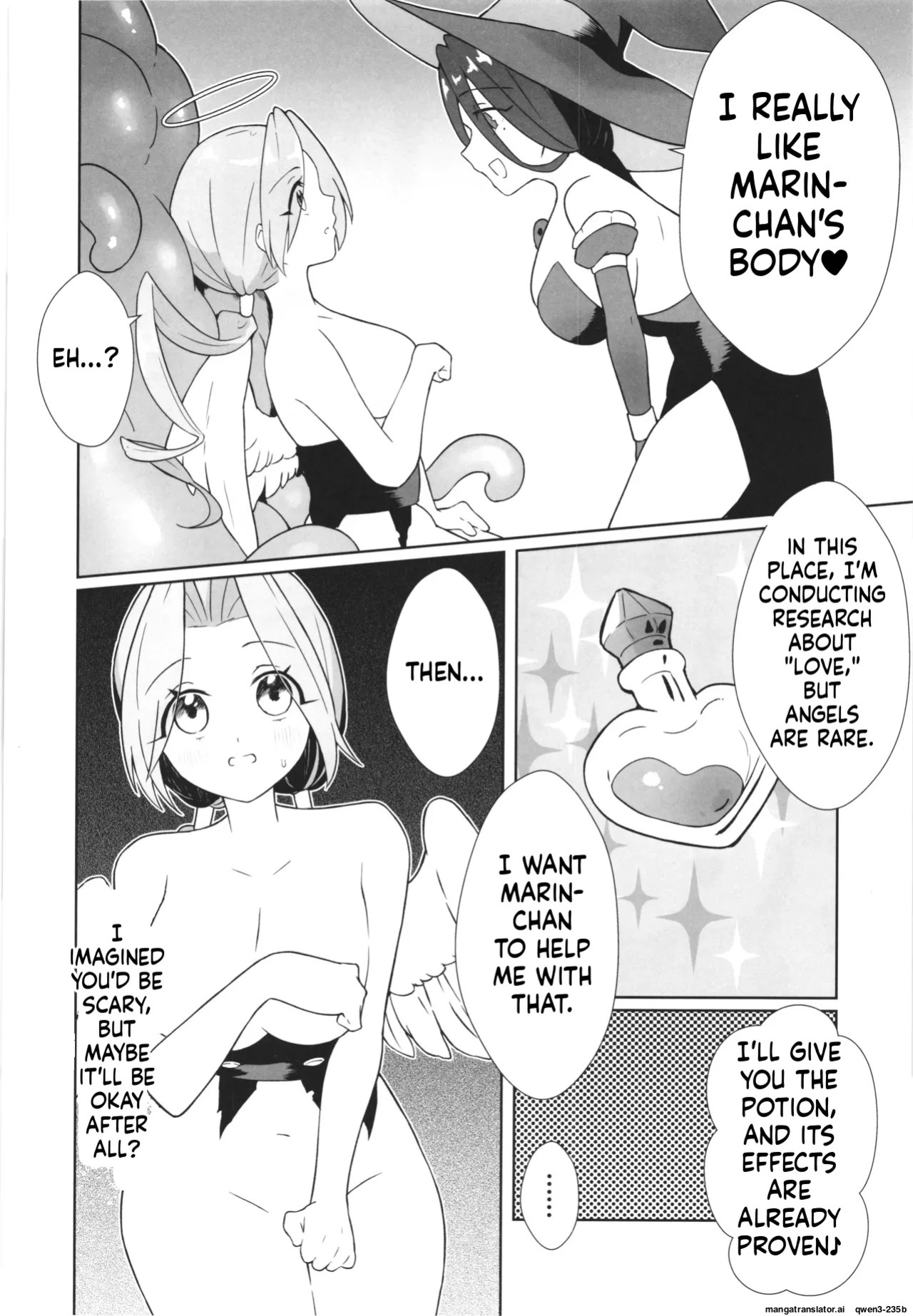 (C107) [Nanao-chan Labo (Nanao Hajime)] Majo no Kairaku Kenkyuujo -Marin no Mezame- (SCANMTL)