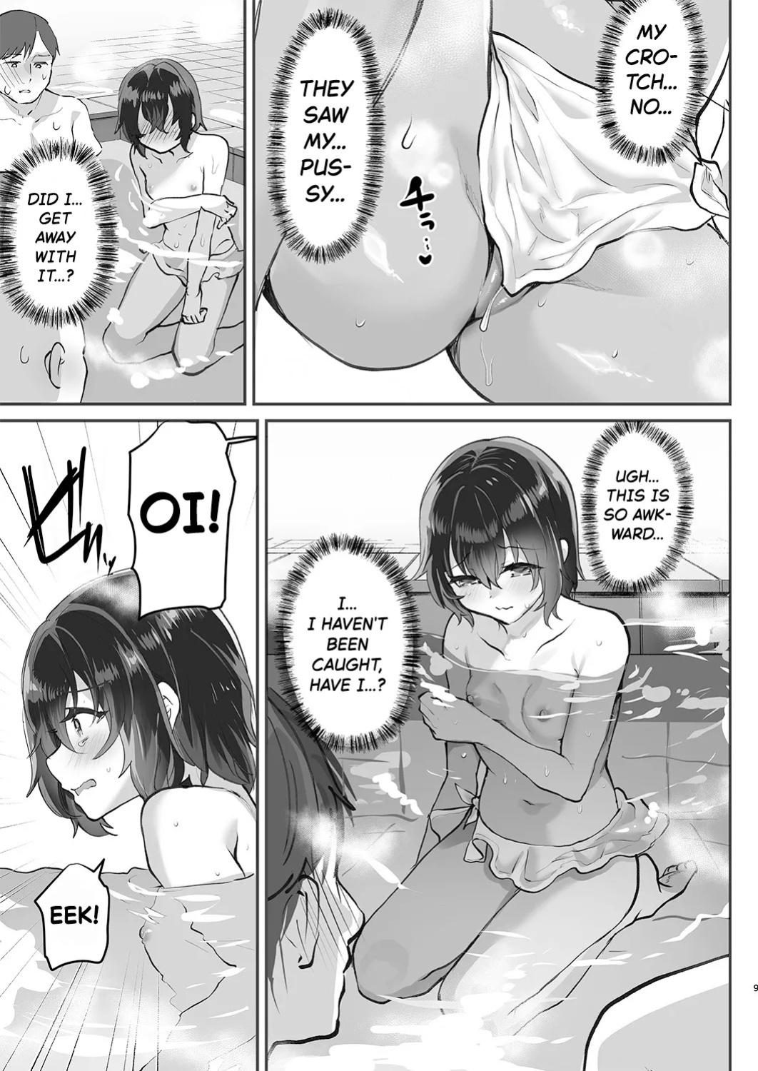 [Shimajiya (Shimaji)] Otokoburo Challenge... Shippai! Sauna de Kakomare... | Men's Bath Challenge... Failed! Cornered in the Sauna... [English] [FueledByMBG] [Digital]