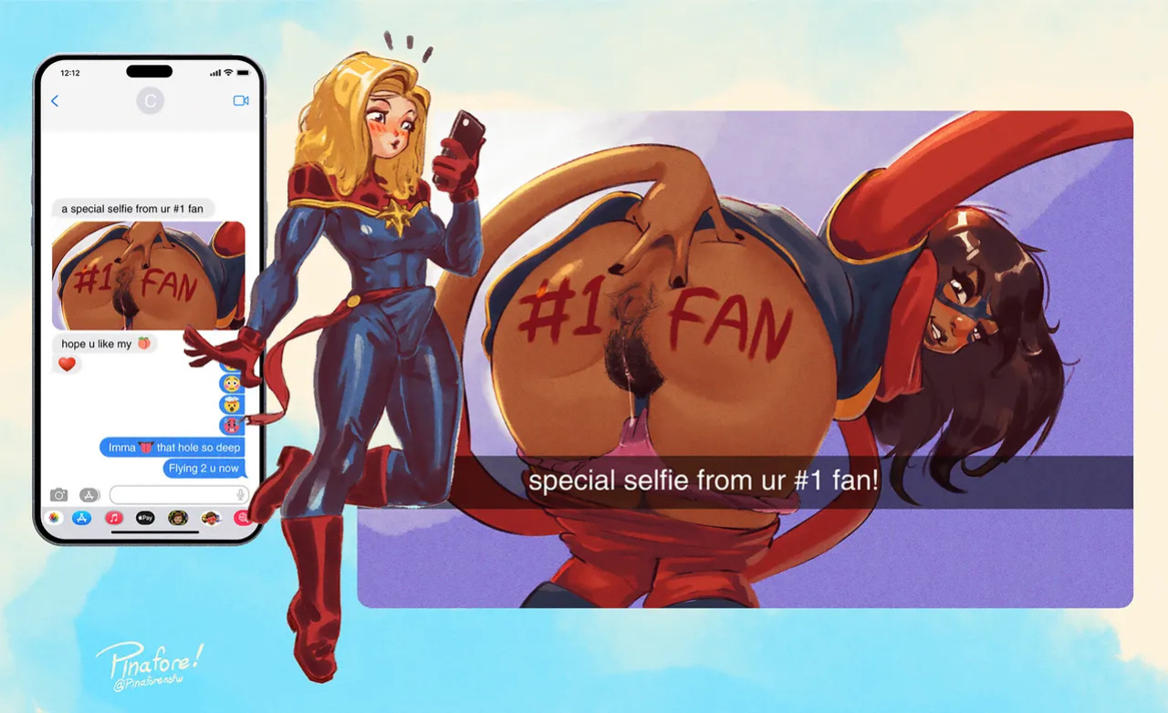 [Pinafore] Ms. Marvel x Captain Marvel