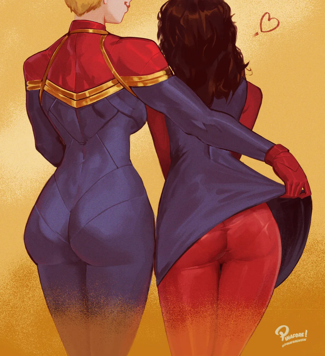 [Pinafore] Ms. Marvel x Captain Marvel