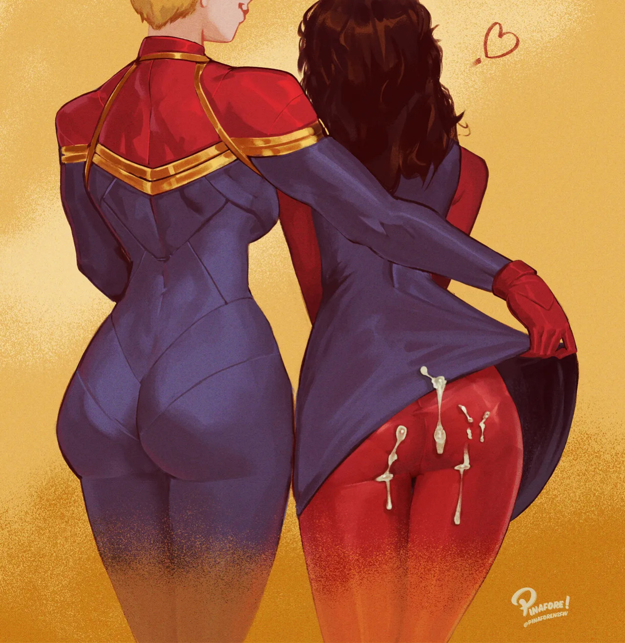 [Pinafore] Ms. Marvel x Captain Marvel