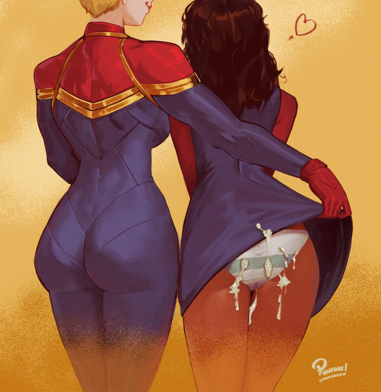 [Pinafore] Ms. Marvel x Captain Marvel