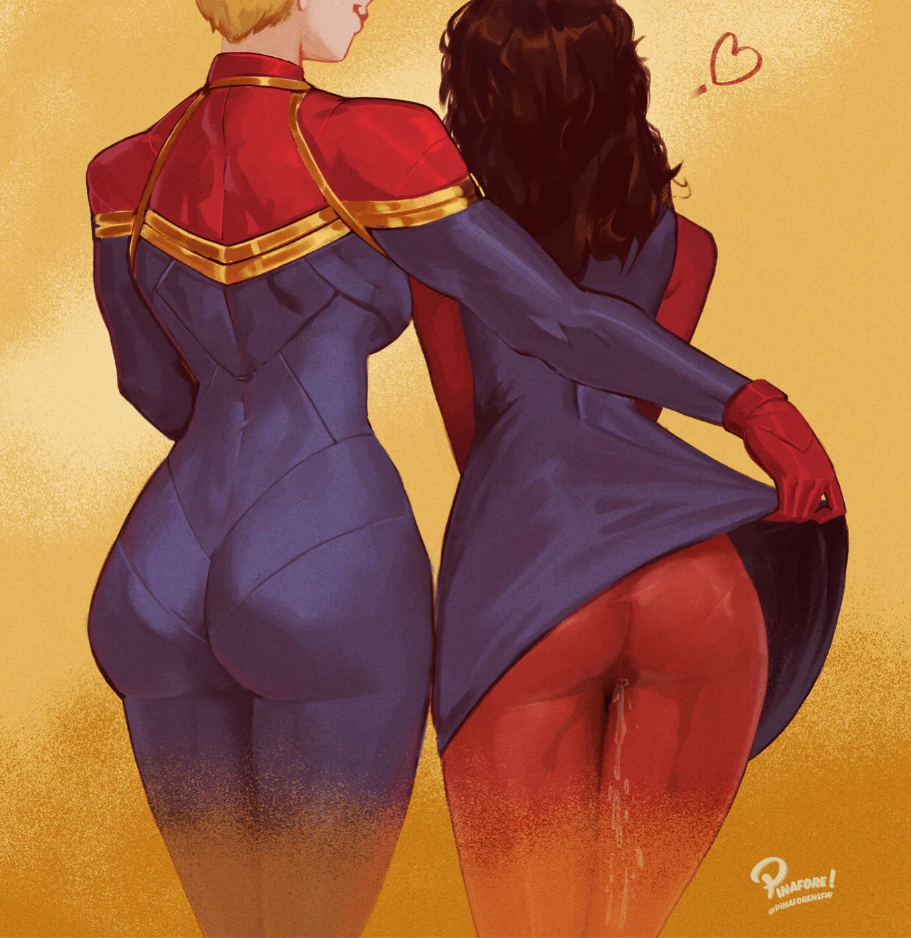 [Pinafore] Ms. Marvel x Captain Marvel
