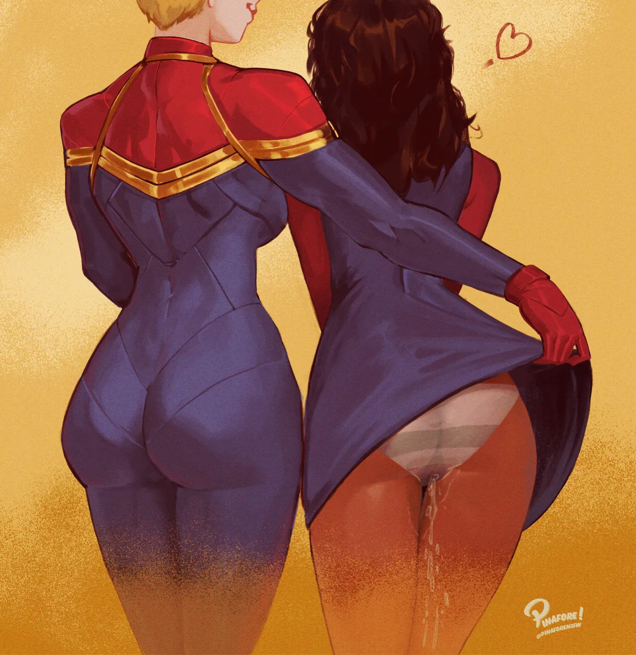 [Pinafore] Ms. Marvel x Captain Marvel