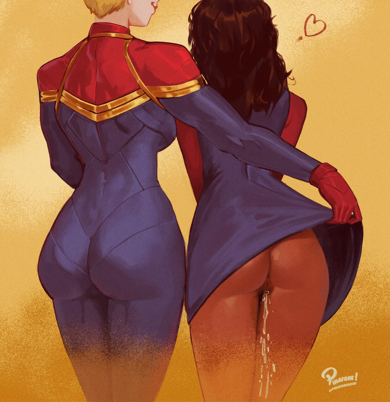 [Pinafore] Ms. Marvel x Captain Marvel