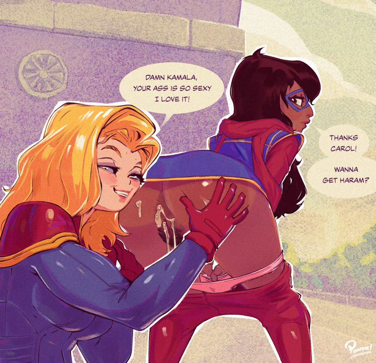 [Pinafore] Ms. Marvel x Captain Marvel