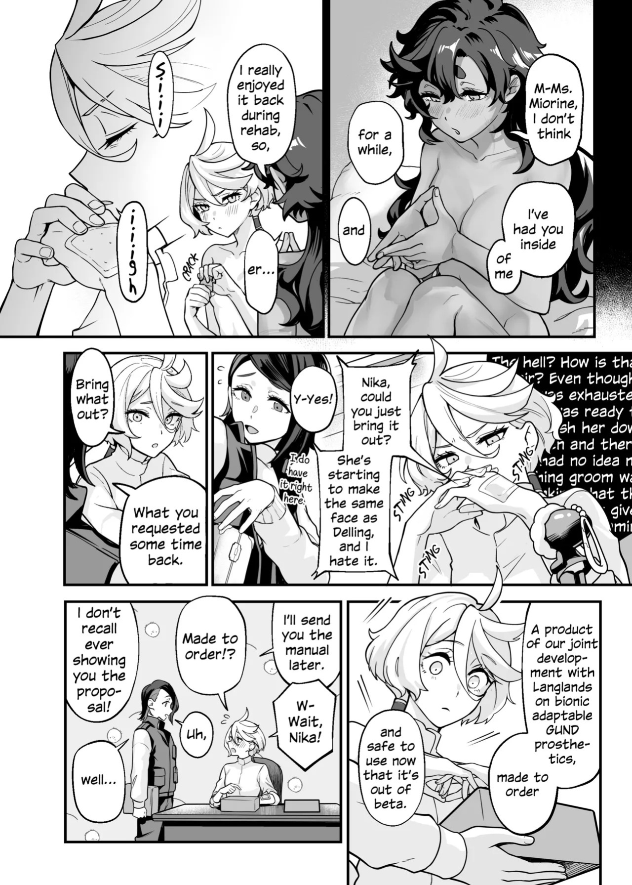 [Tendoushi (Tendou Itsuki)] Chanto Manzoku Sasete Ageru Kara, Baka | Since I'll Satisfy You, Stupid (Mobile Suit Gundam: The Witch from Mercury) [English] [Digital]