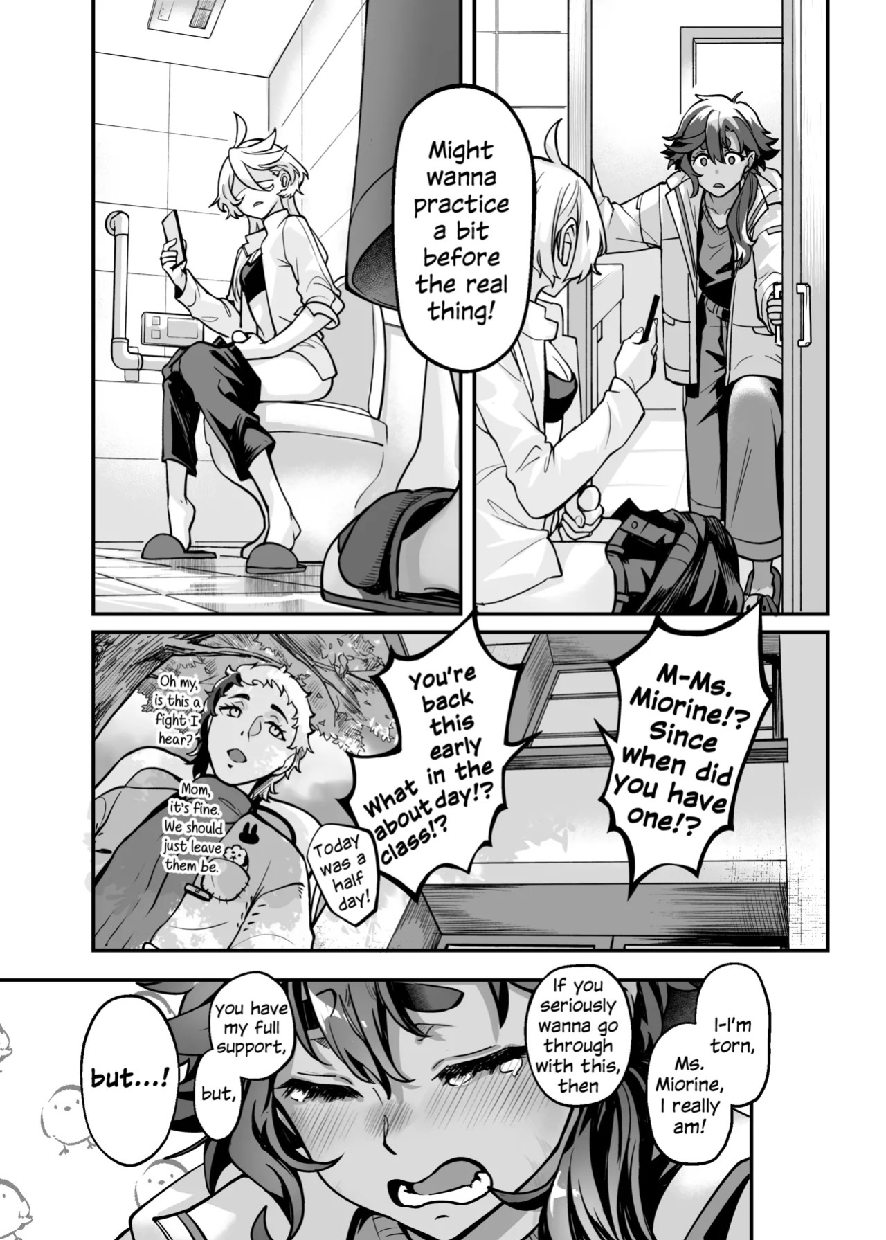 [Tendoushi (Tendou Itsuki)] Chanto Manzoku Sasete Ageru Kara, Baka | Since I'll Satisfy You, Stupid (Mobile Suit Gundam: The Witch from Mercury) [English] [Digital]