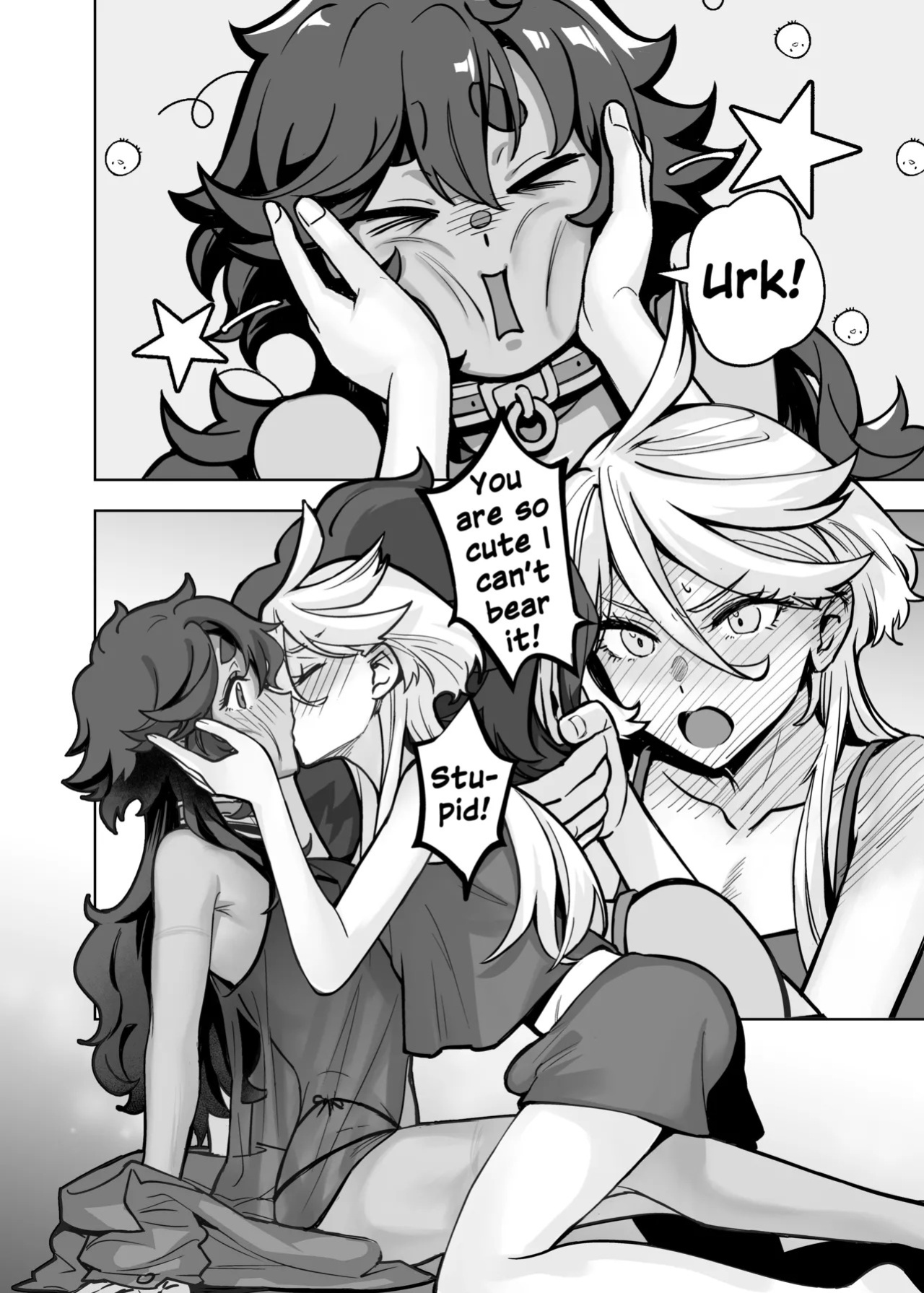 [Tendoushi (Tendou Itsuki)] Chanto Manzoku Sasete Ageru Kara, Baka | Since I'll Satisfy You, Stupid (Mobile Suit Gundam: The Witch from Mercury) [English] [Digital]