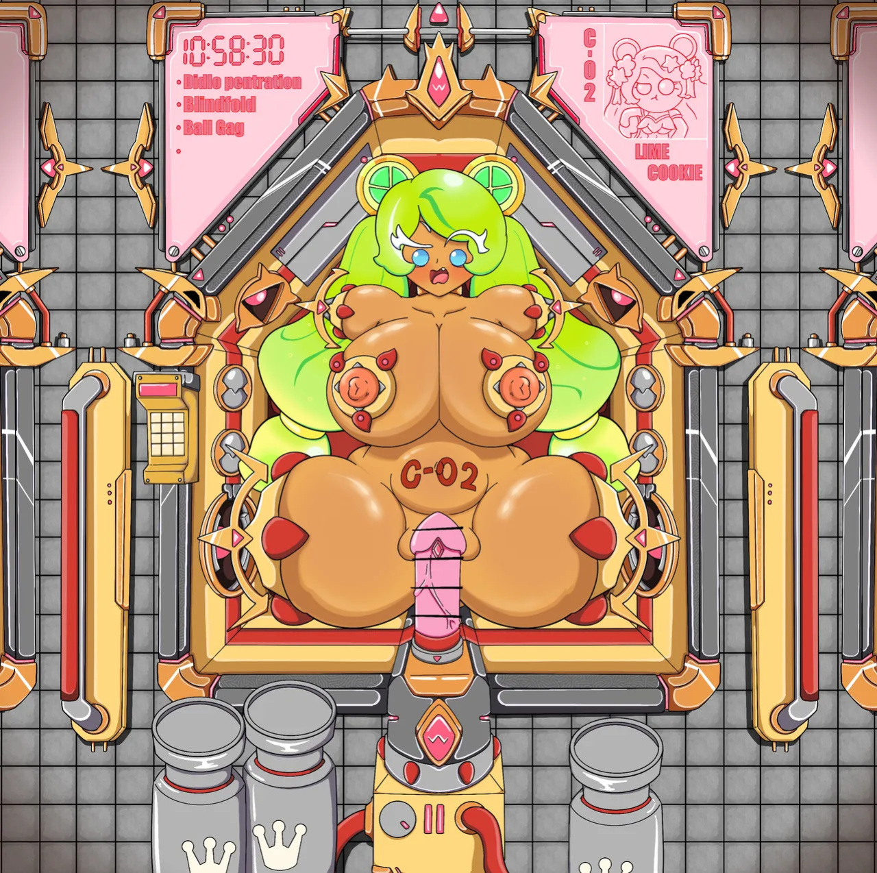 [KaaloC] Lime cookie contained (cookie run)