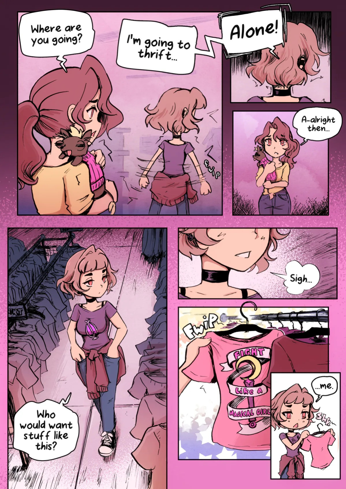 [Caffeccino] Mundane Magical Girl (Ongoing)