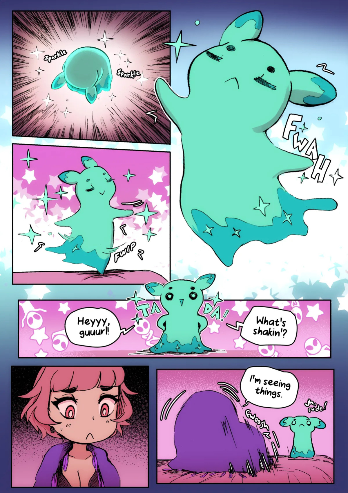 [Caffeccino] Mundane Magical Girl (Ongoing)