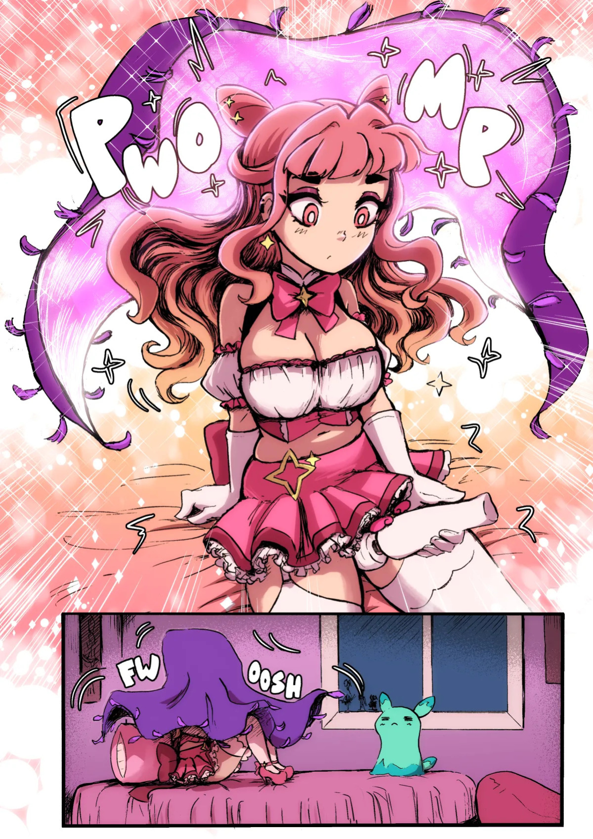 [Caffeccino] Mundane Magical Girl (Ongoing)