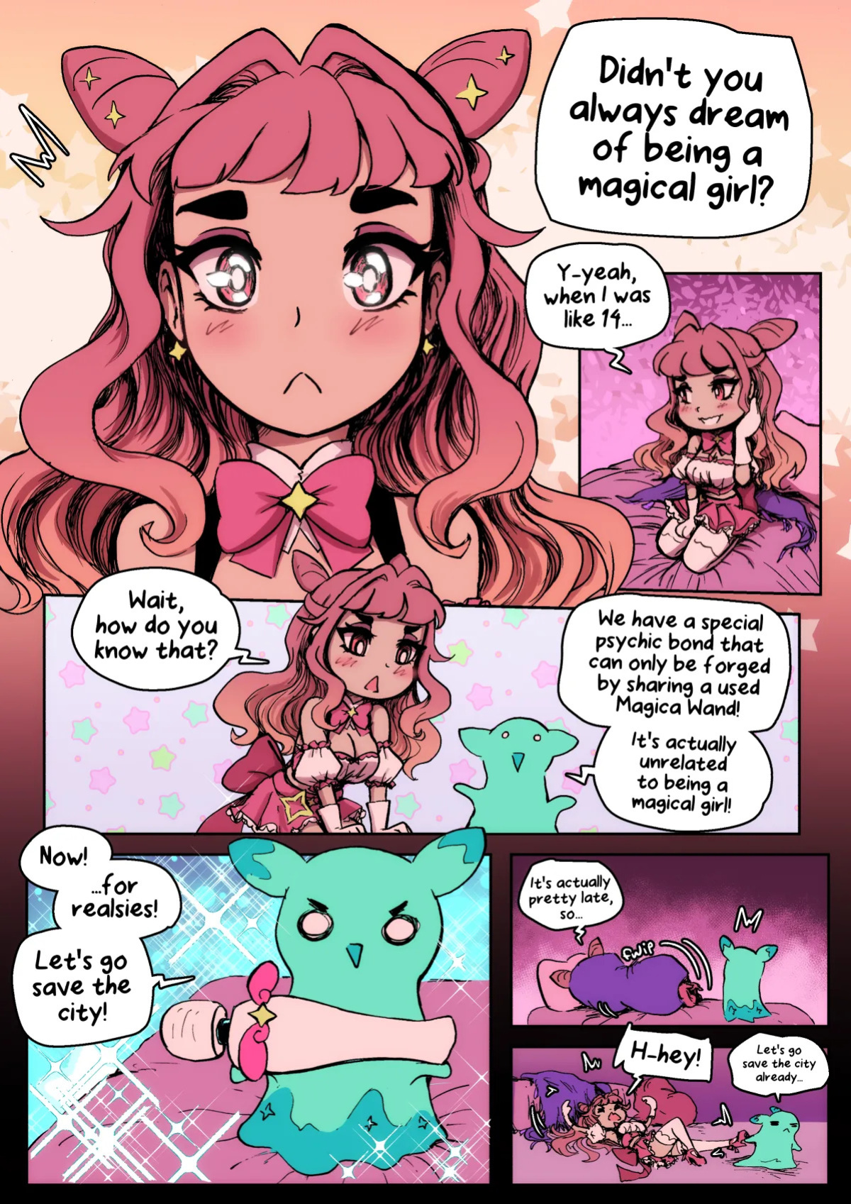 [Caffeccino] Mundane Magical Girl (Ongoing)