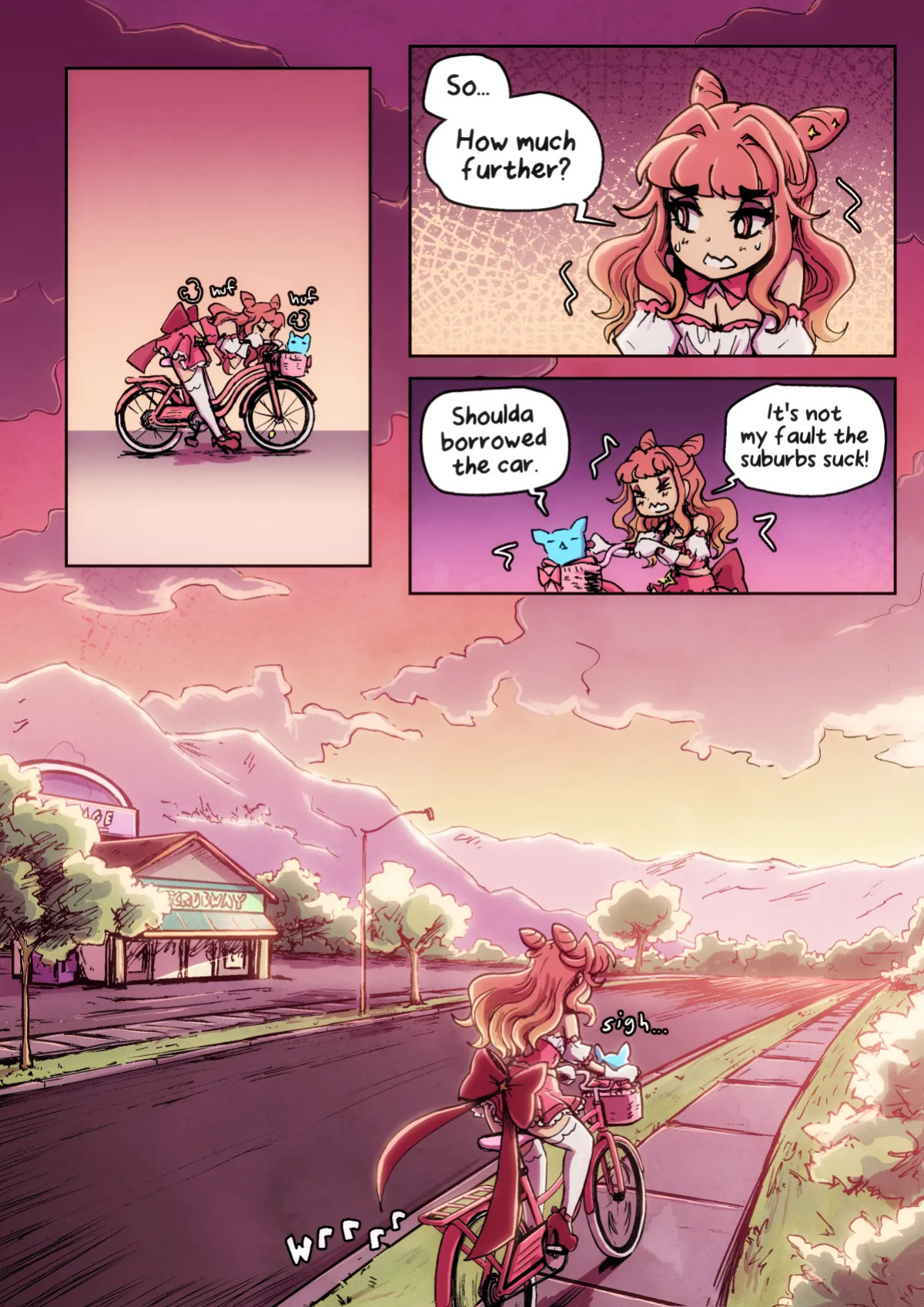 [Caffeccino] Mundane Magical Girl (Ongoing)