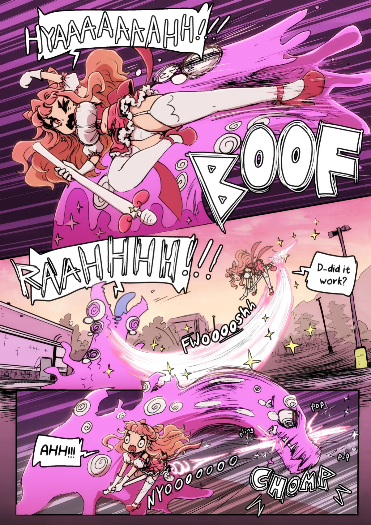 [Caffeccino] Mundane Magical Girl (Ongoing)