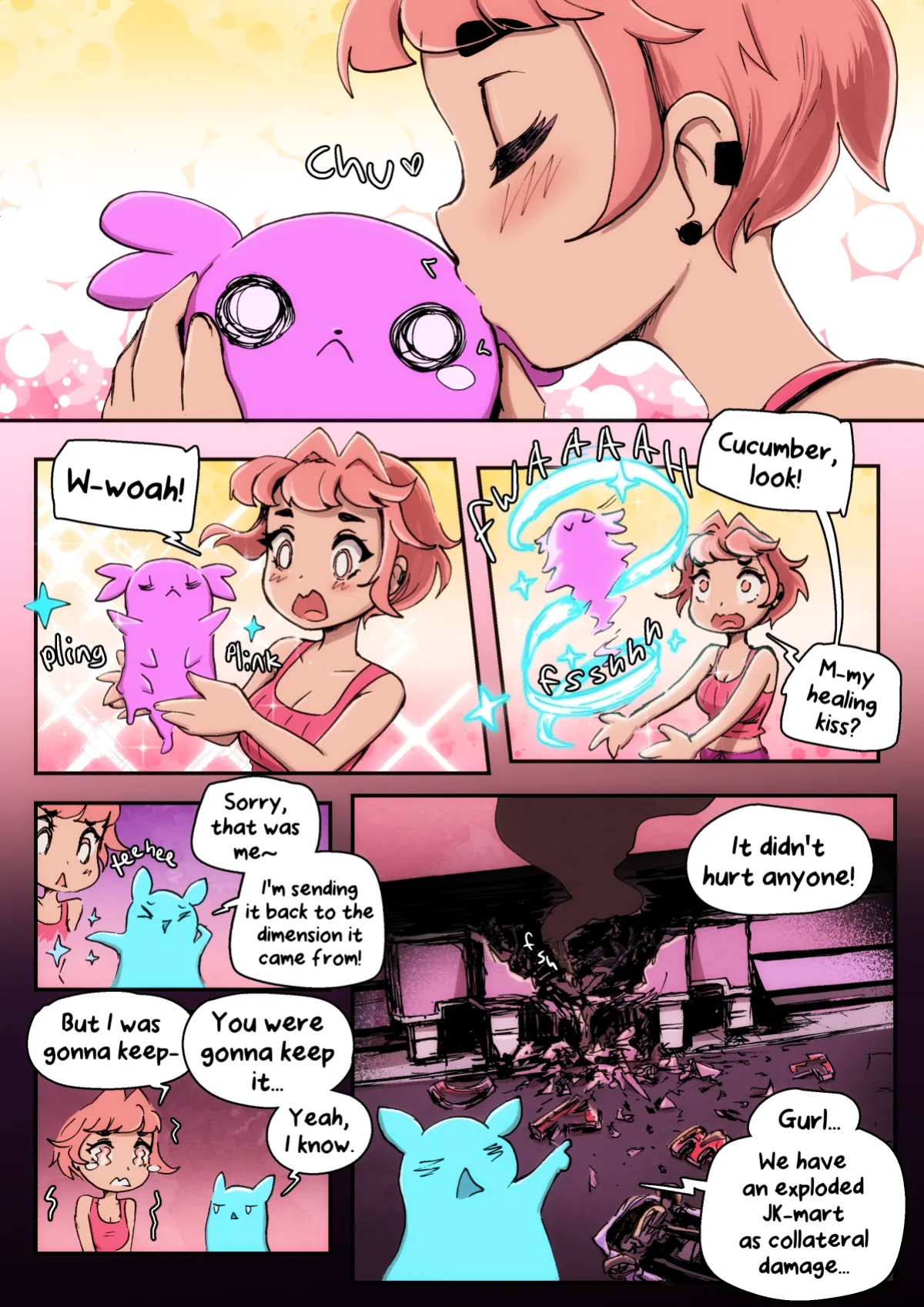 [Caffeccino] Mundane Magical Girl (Ongoing)