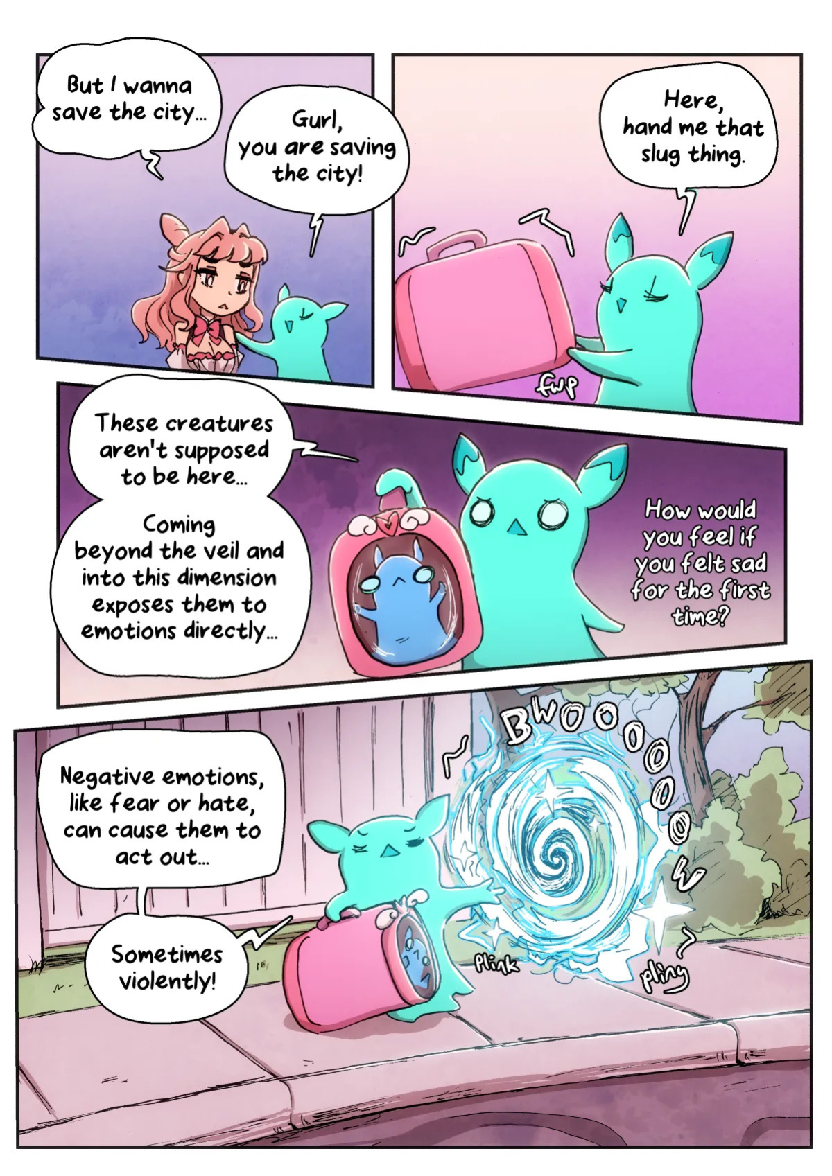 [Caffeccino] Mundane Magical Girl (Ongoing)