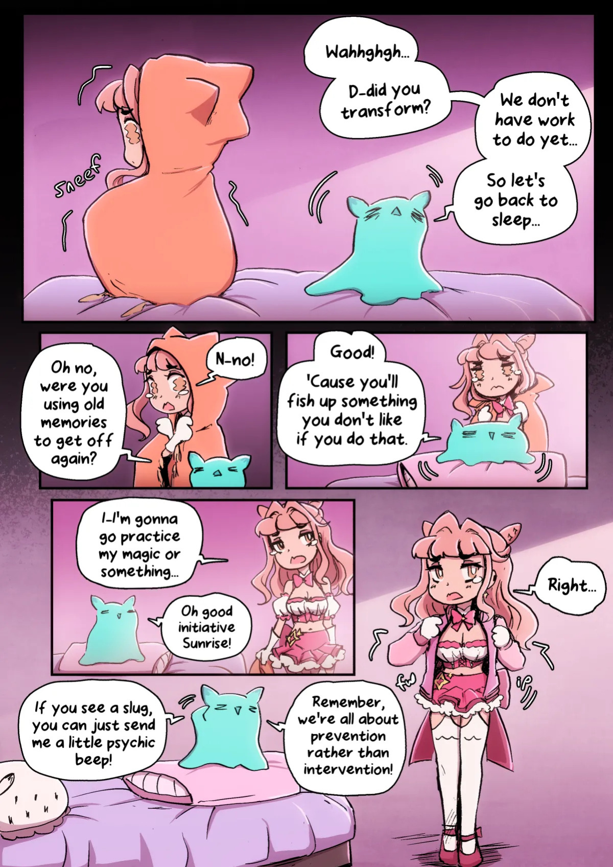 [Caffeccino] Mundane Magical Girl (Ongoing)