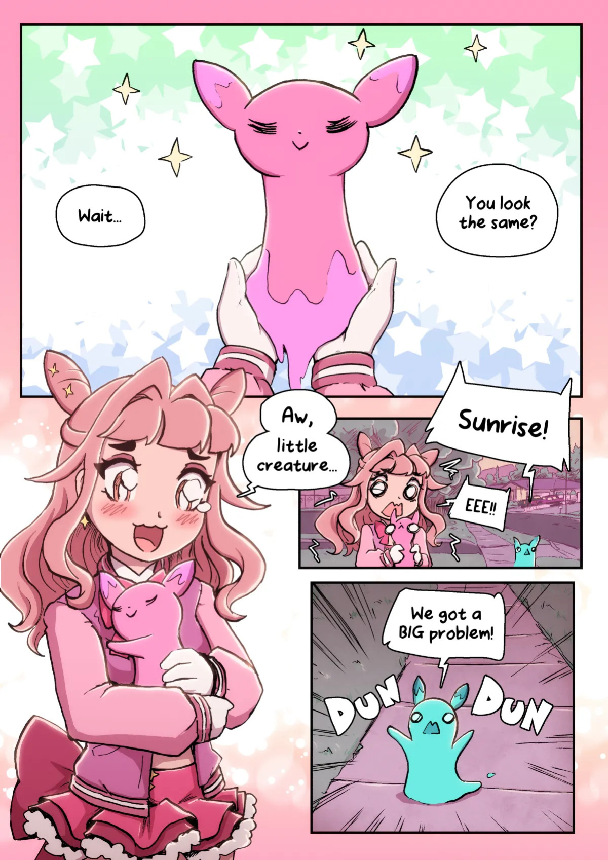 [Caffeccino] Mundane Magical Girl (Ongoing)