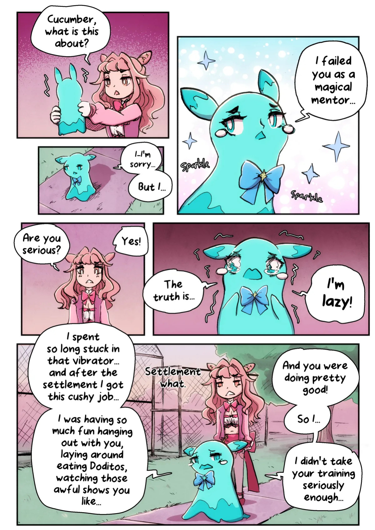 [Caffeccino] Mundane Magical Girl (Ongoing)