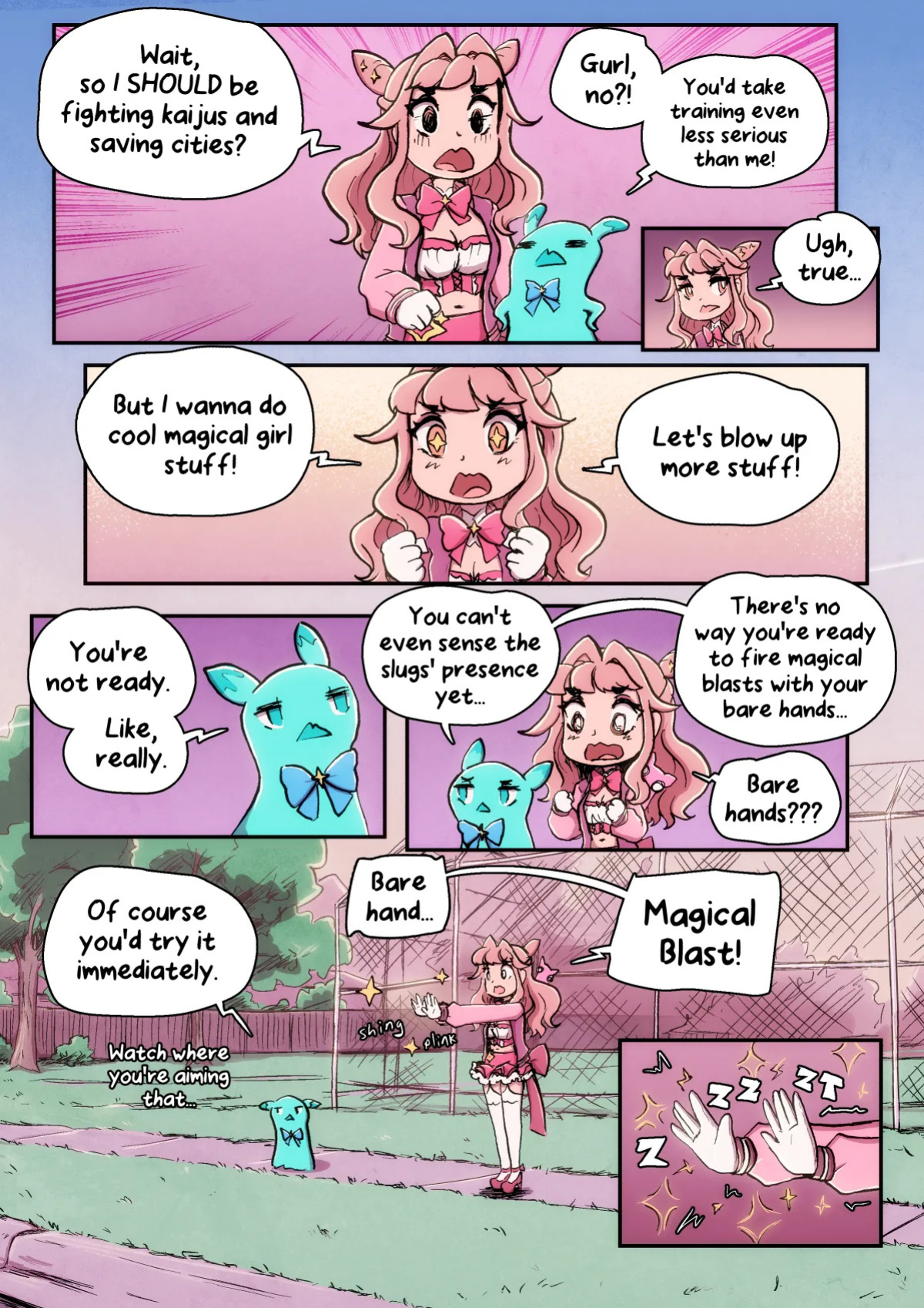 [Caffeccino] Mundane Magical Girl (Ongoing)