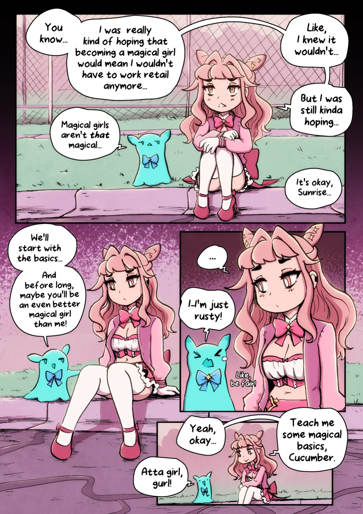 [Caffeccino] Mundane Magical Girl (Ongoing)