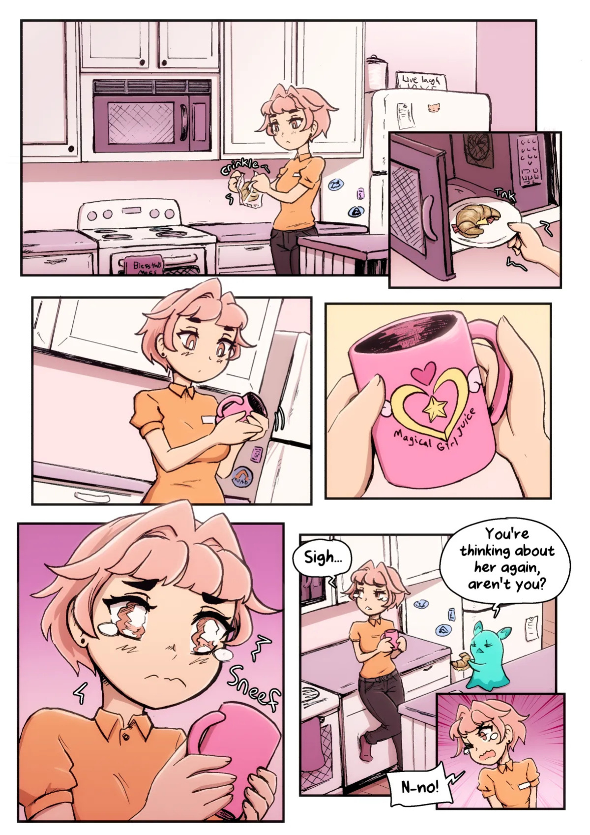 [Caffeccino] Mundane Magical Girl (Ongoing)
