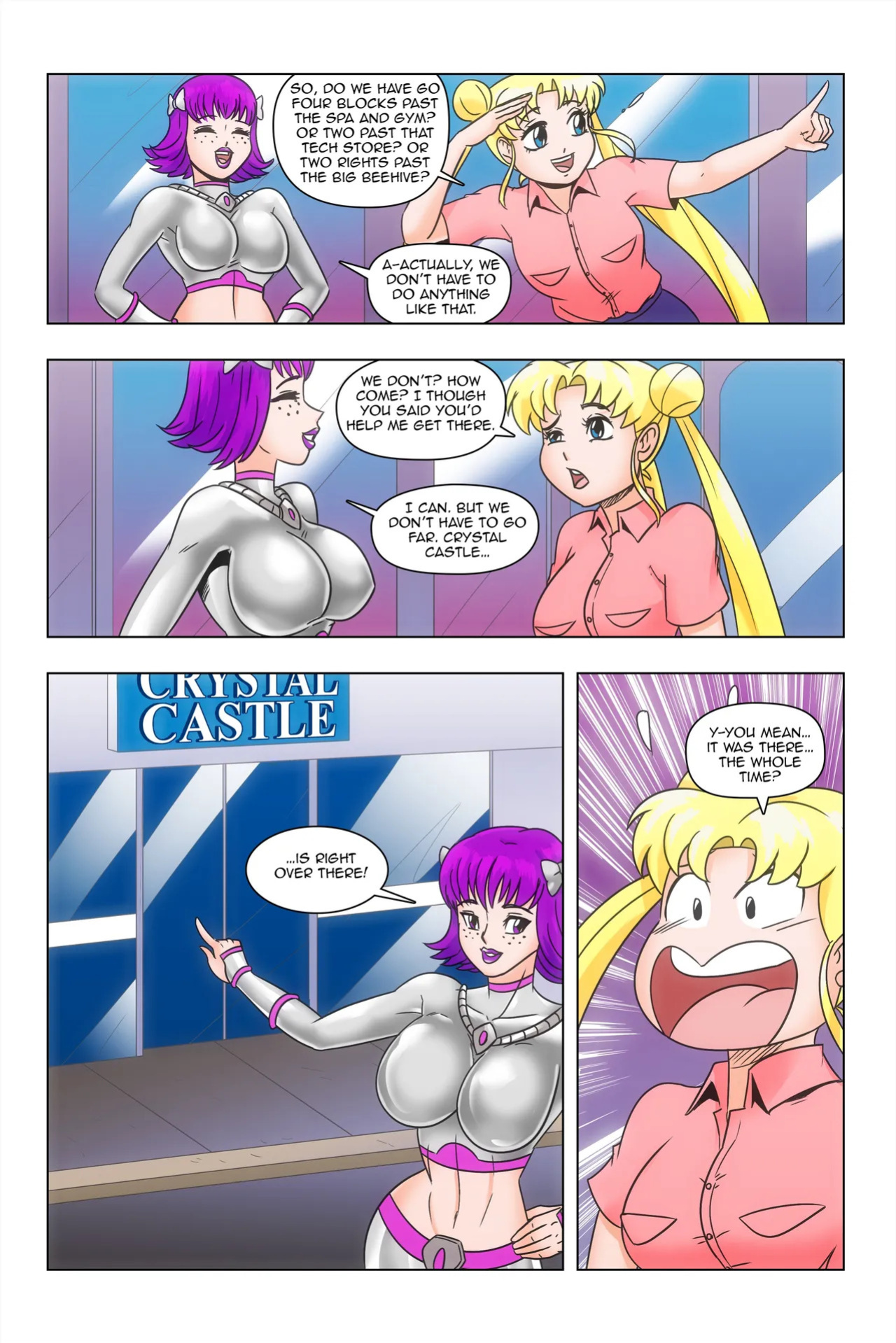 [wadevezecha] Crystal Castle (Sailor Moon) - ongoing