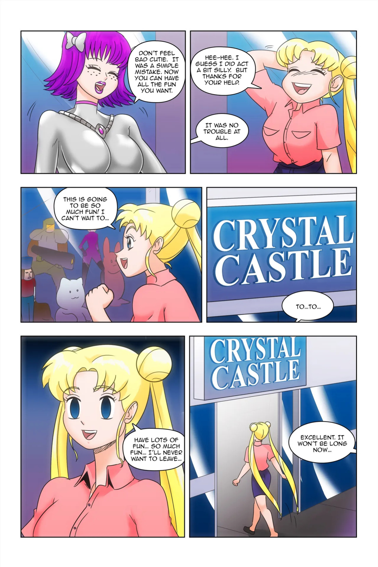 [wadevezecha] Crystal Castle (Sailor Moon) - ongoing