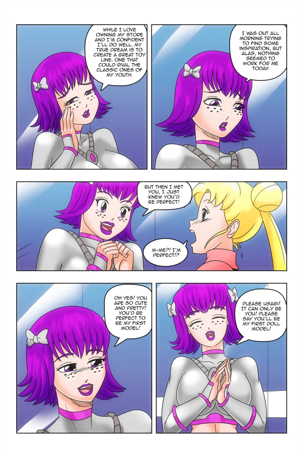 [wadevezecha] Crystal Castle (Sailor Moon) - ongoing