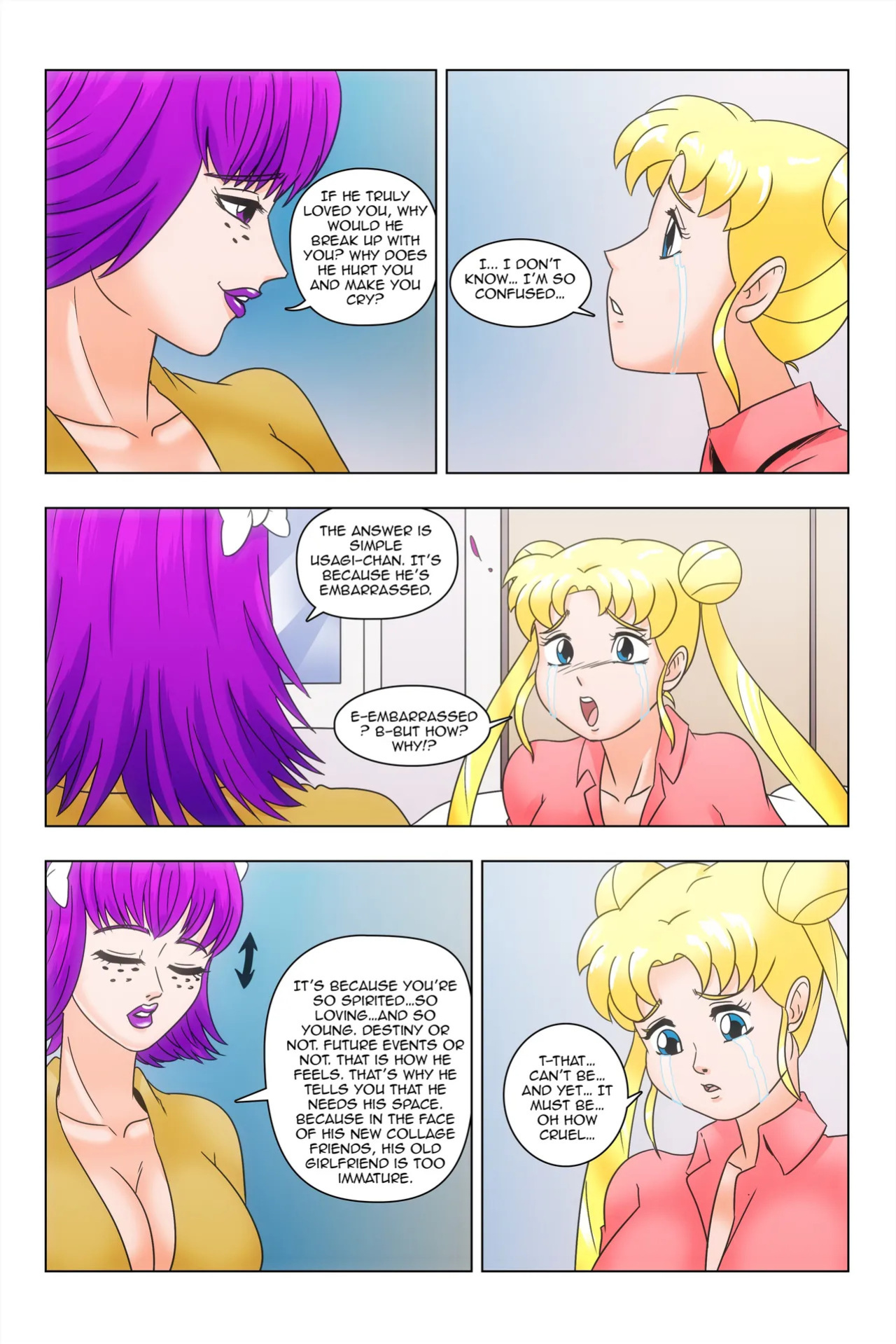 [wadevezecha] Crystal Castle (Sailor Moon) - ongoing