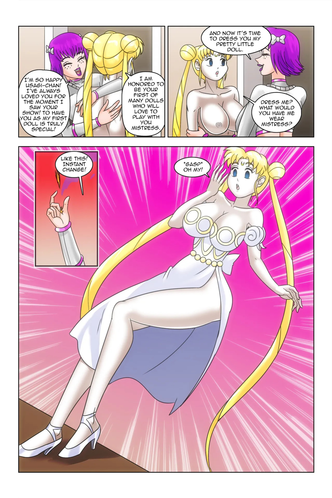 [wadevezecha] Crystal Castle (Sailor Moon) - ongoing