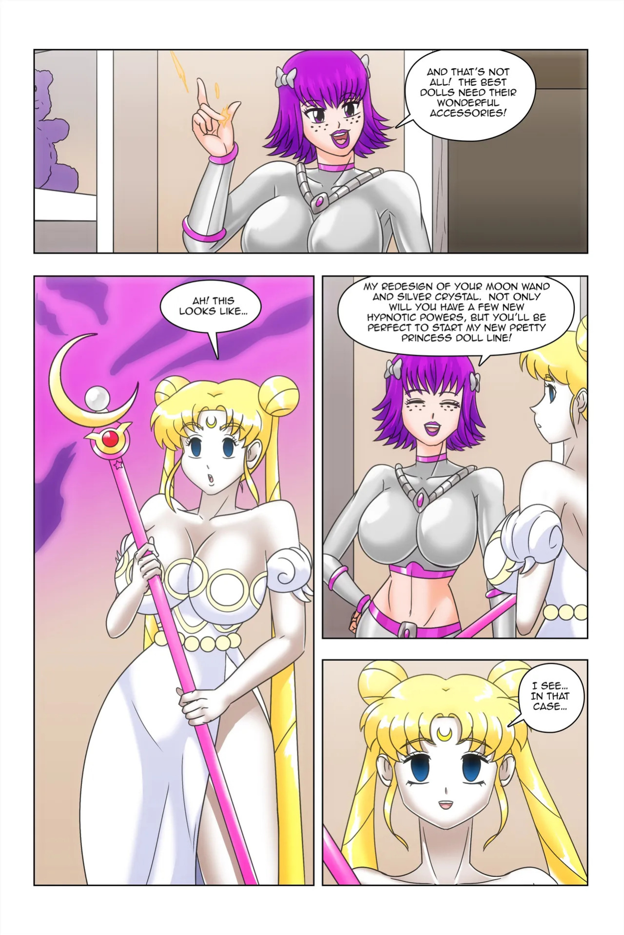 [wadevezecha] Crystal Castle (Sailor Moon) - ongoing