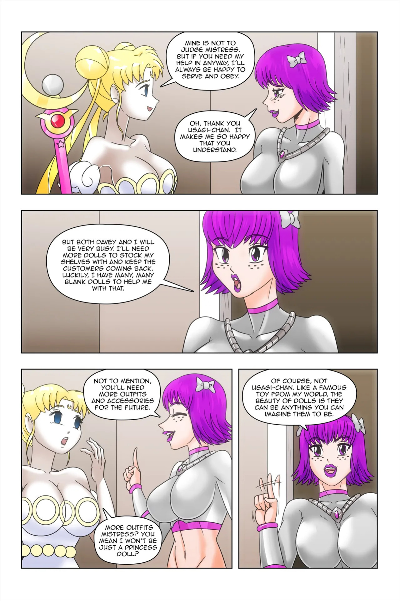 [wadevezecha] Crystal Castle (Sailor Moon) - ongoing