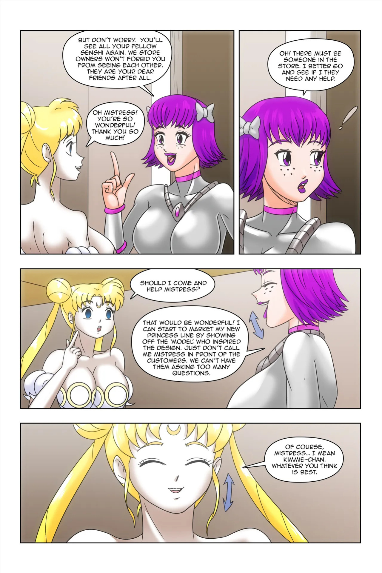 [wadevezecha] Crystal Castle (Sailor Moon) - ongoing