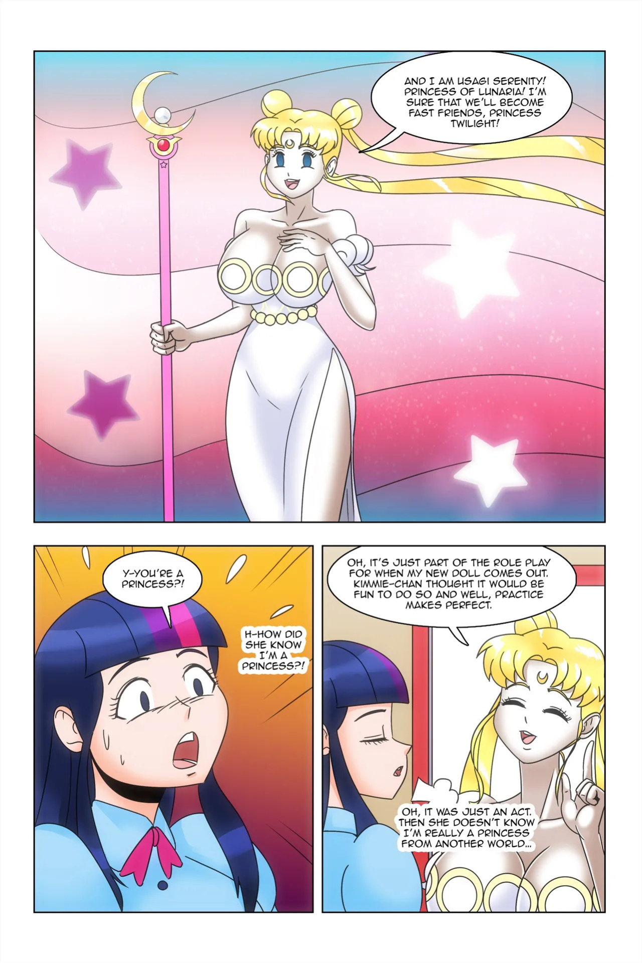 [wadevezecha] Crystal Castle (Sailor Moon) - ongoing