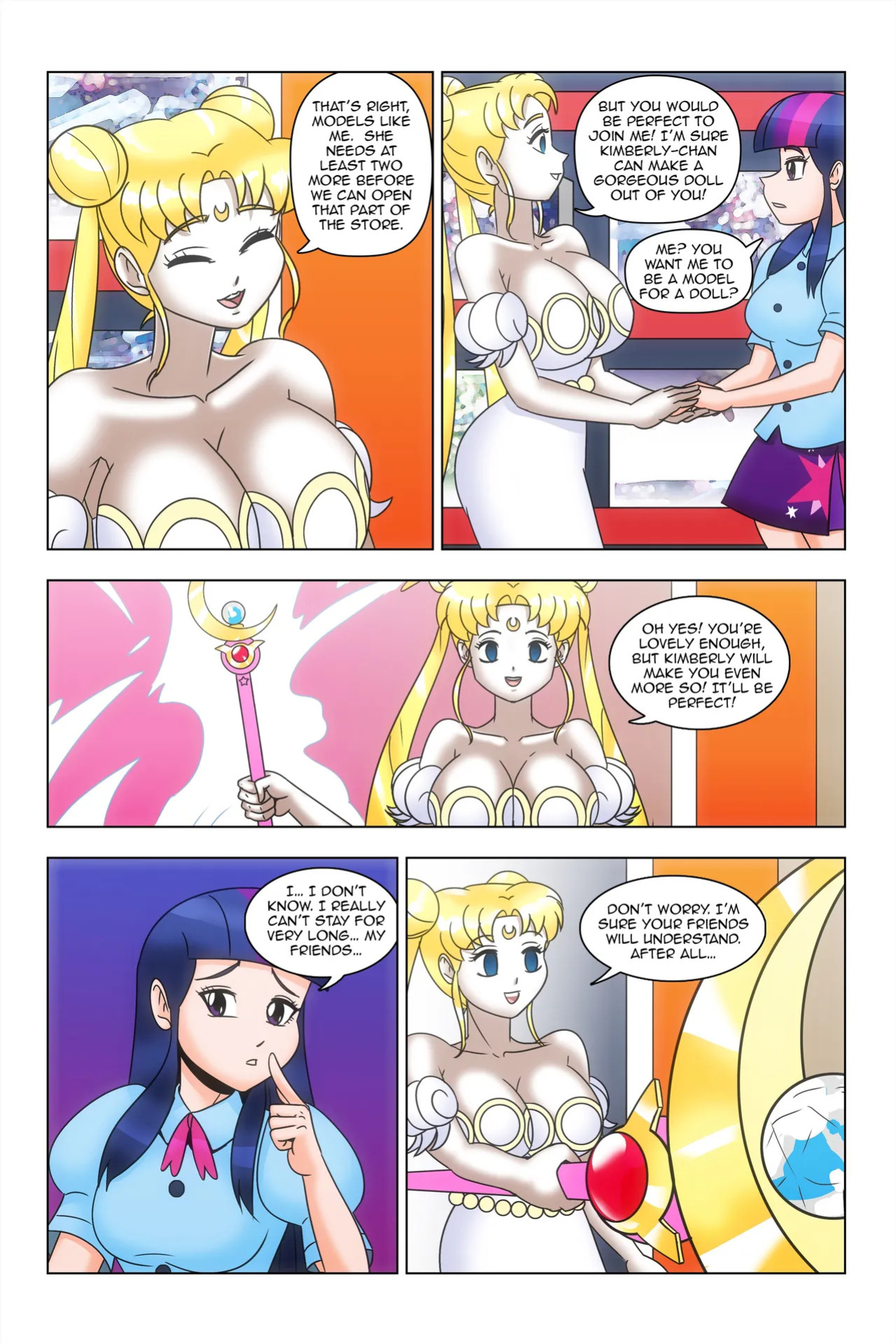 [wadevezecha] Crystal Castle (Sailor Moon) - ongoing