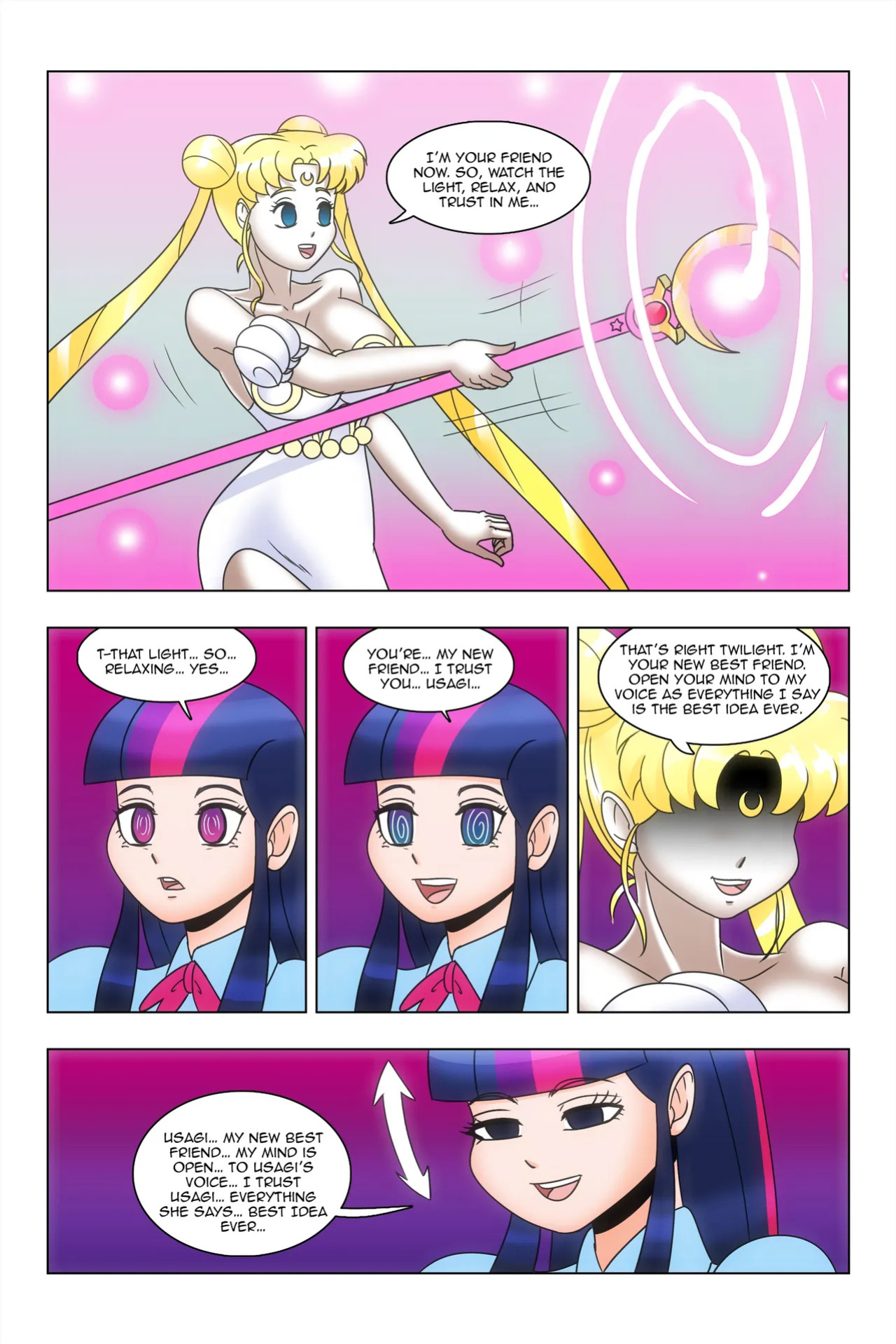 [wadevezecha] Crystal Castle (Sailor Moon) - ongoing