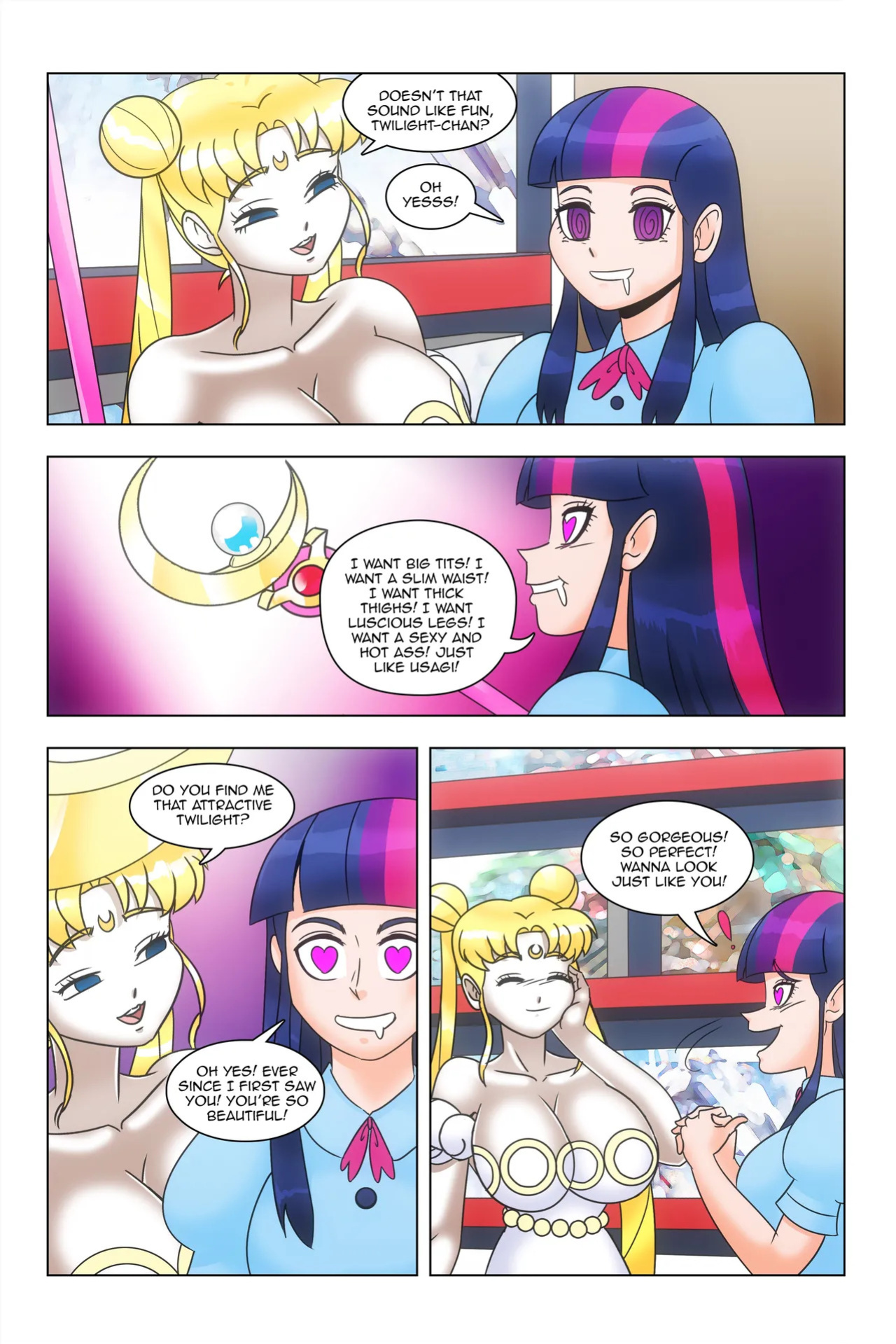 [wadevezecha] Crystal Castle (Sailor Moon) - ongoing
