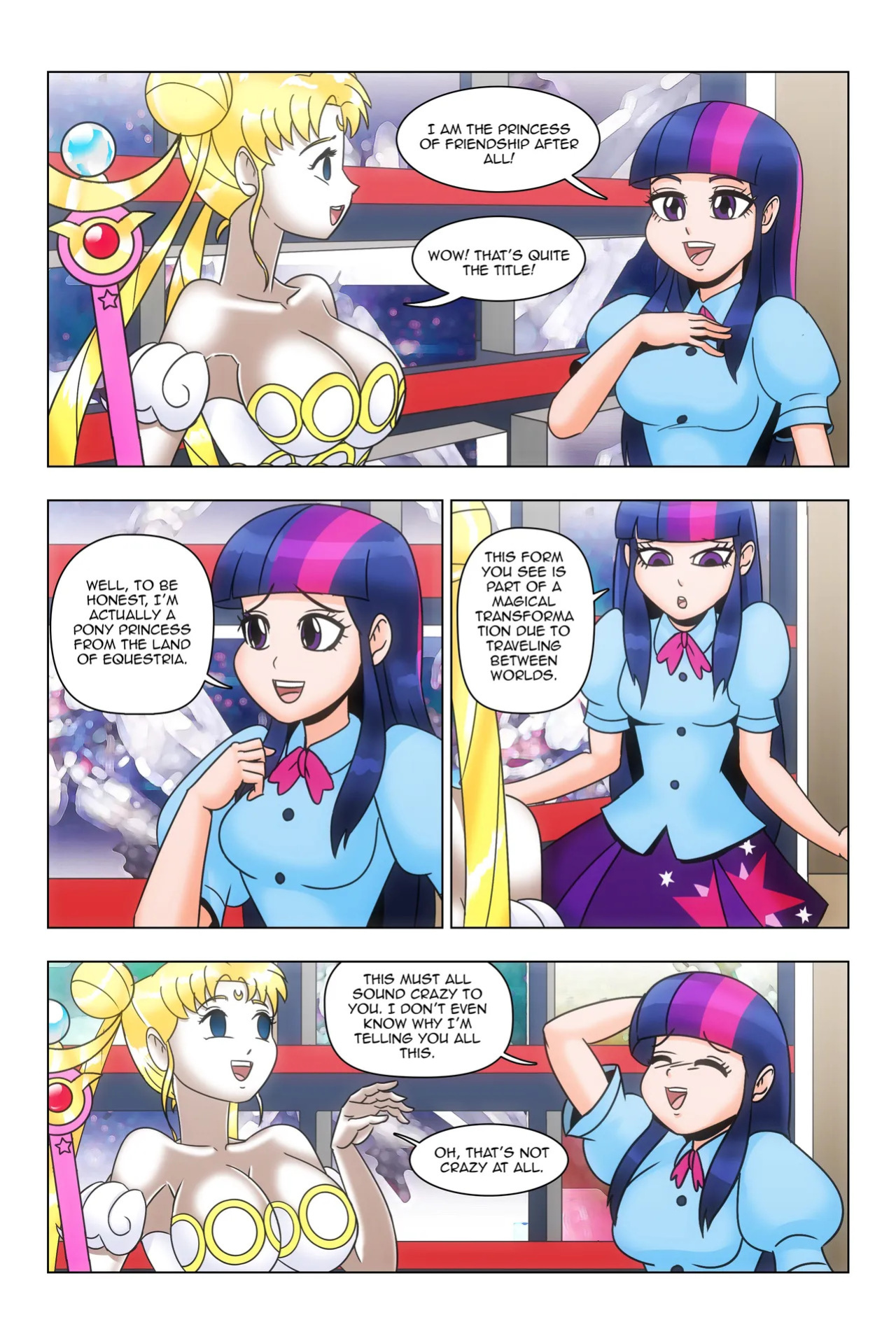 [wadevezecha] Crystal Castle (Sailor Moon) - ongoing