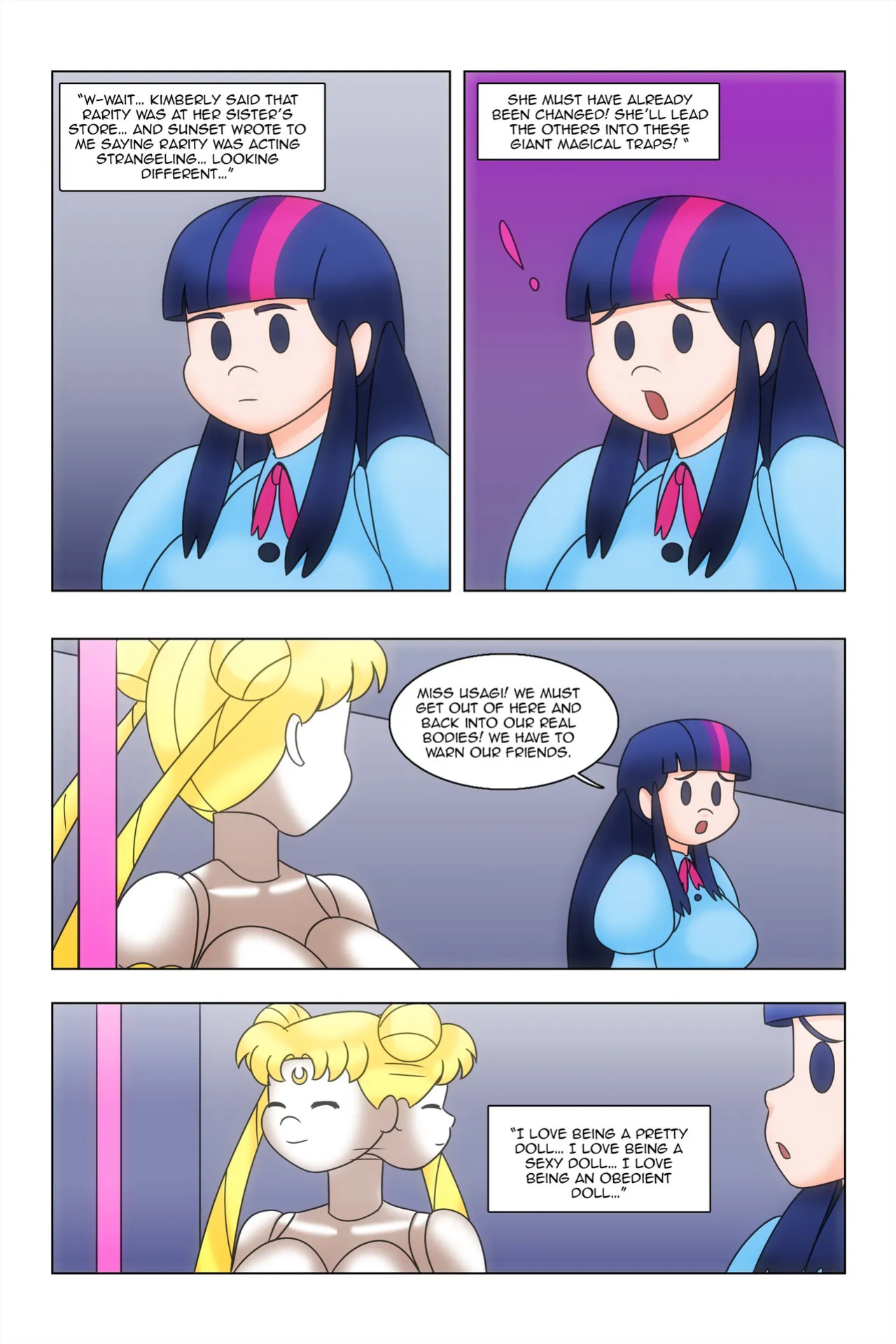 [wadevezecha] Crystal Castle (Sailor Moon) - ongoing
