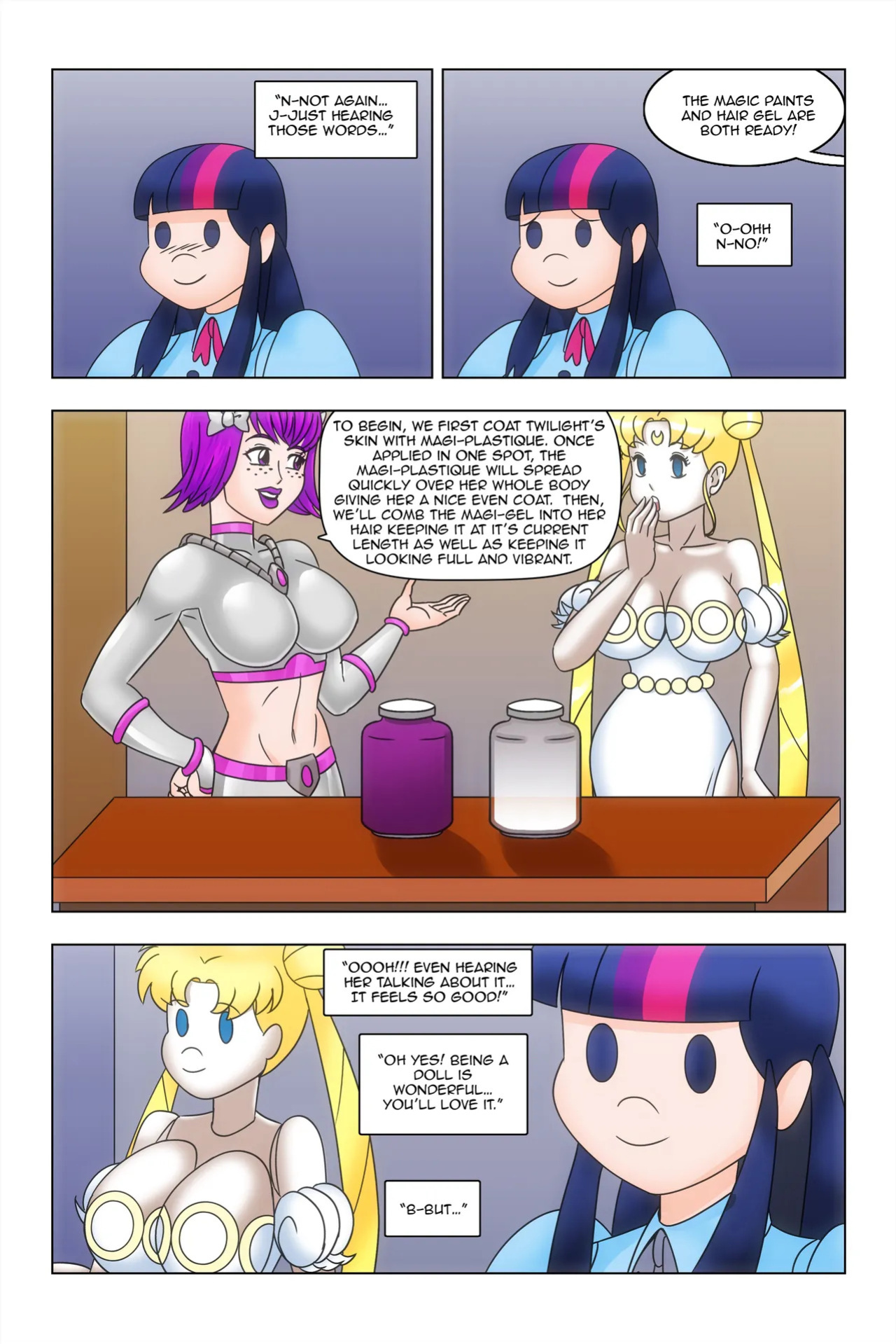 [wadevezecha] Crystal Castle (Sailor Moon) - ongoing