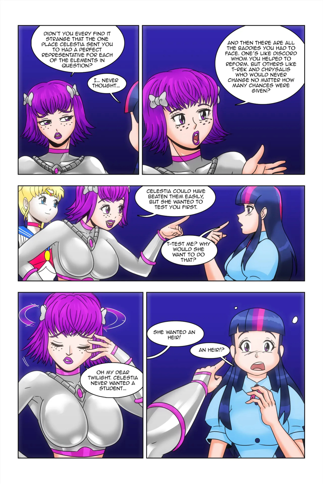 [wadevezecha] Crystal Castle (Sailor Moon) - ongoing