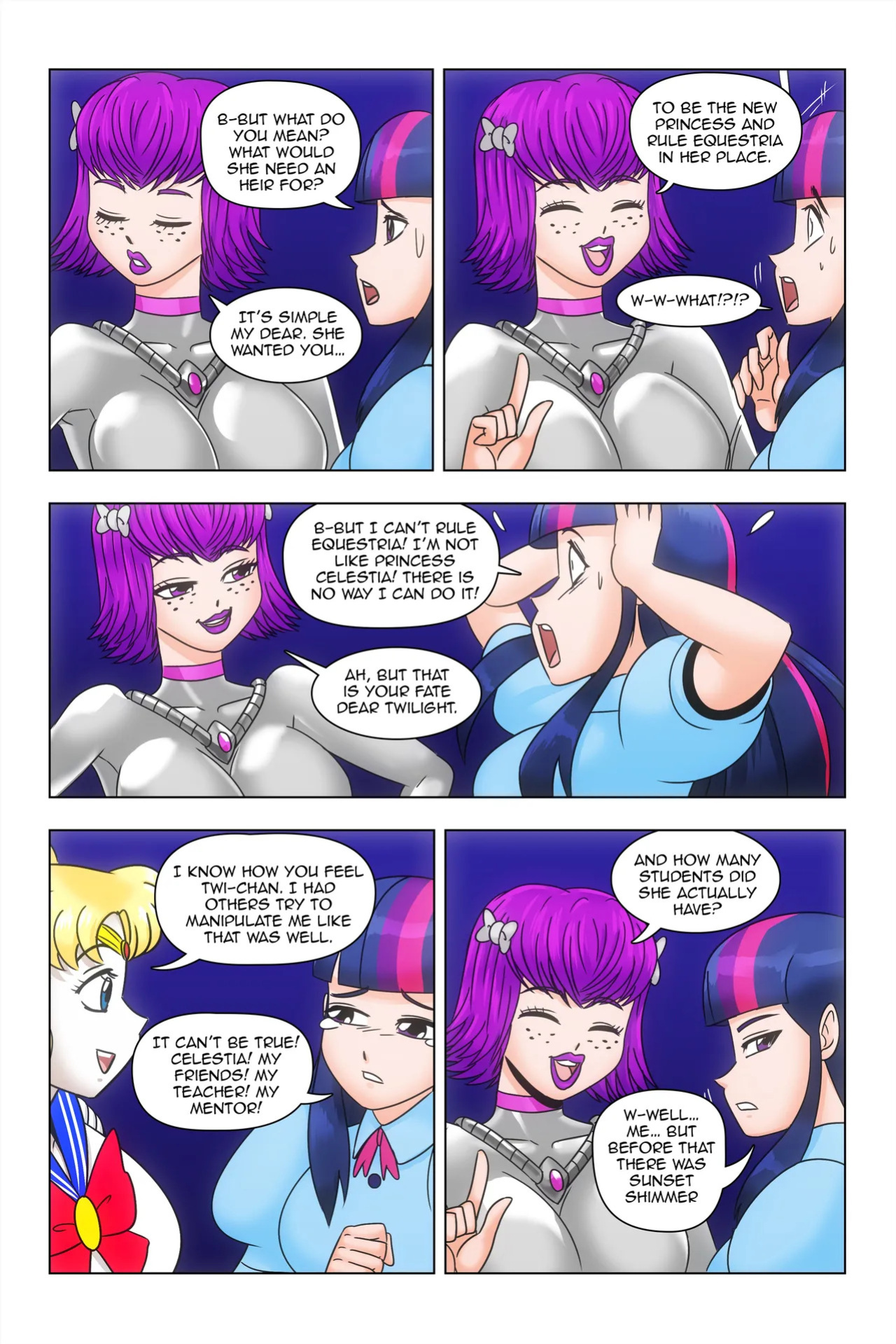 [wadevezecha] Crystal Castle (Sailor Moon) - ongoing