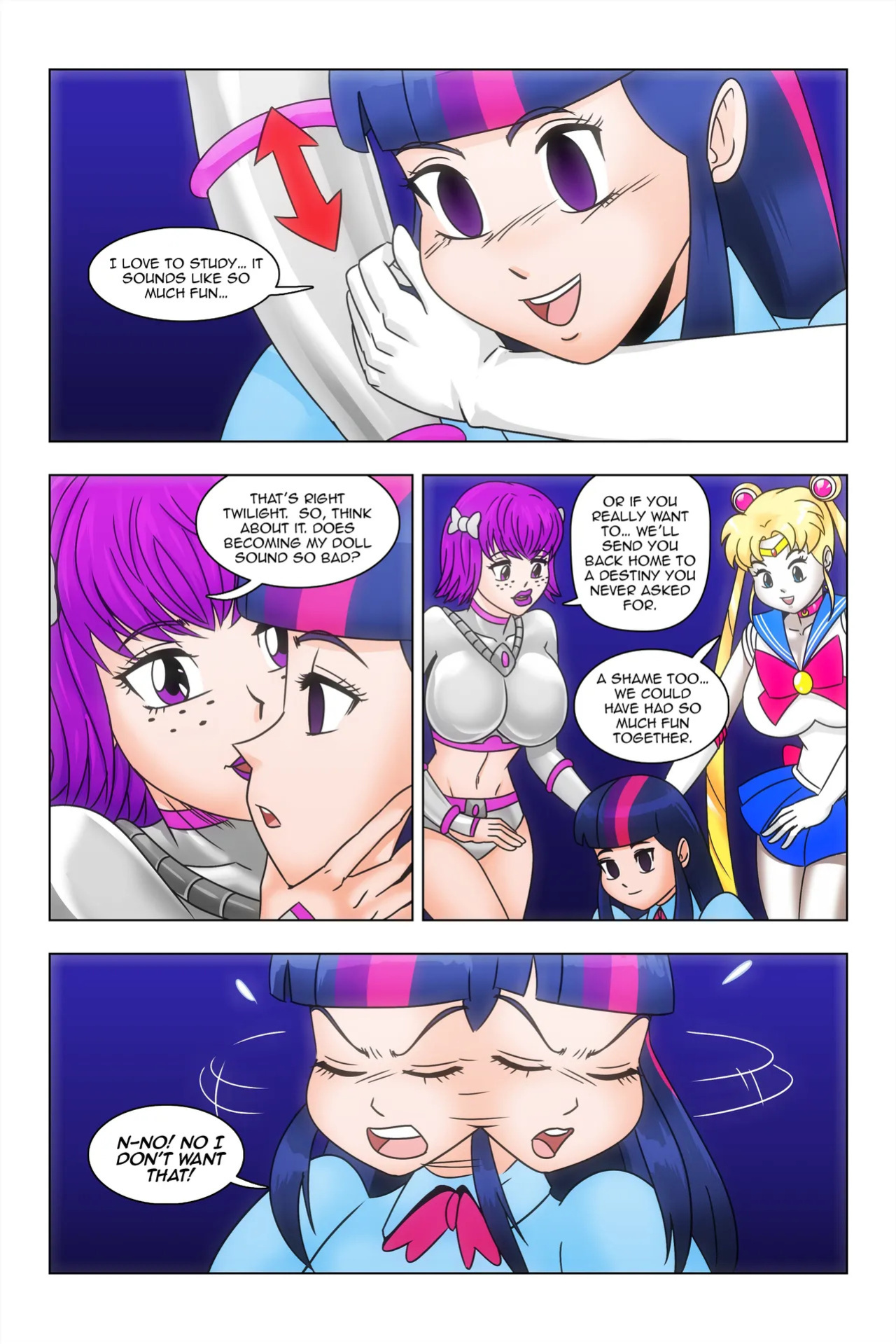 [wadevezecha] Crystal Castle (Sailor Moon) - ongoing