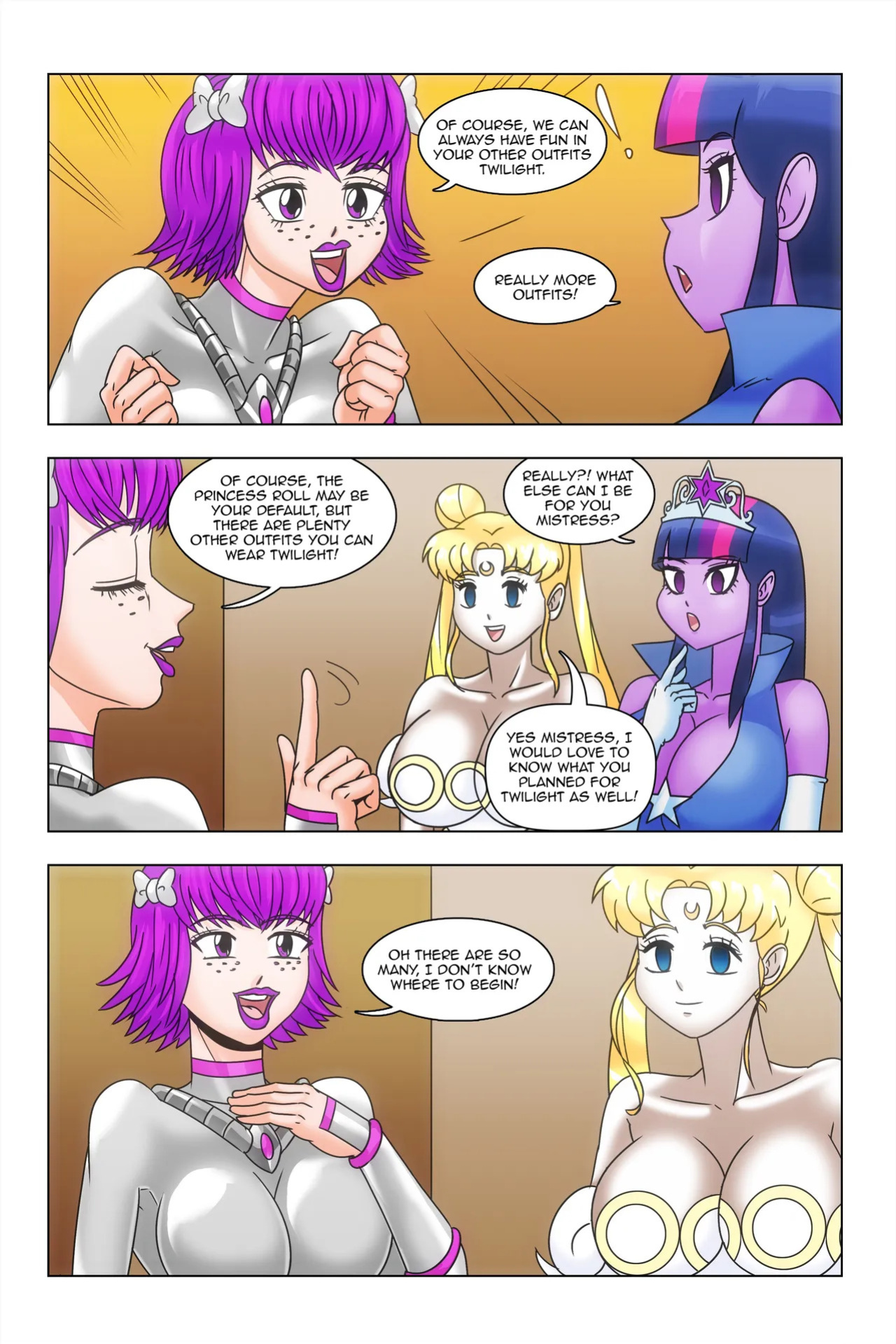 [wadevezecha] Crystal Castle (Sailor Moon) - ongoing