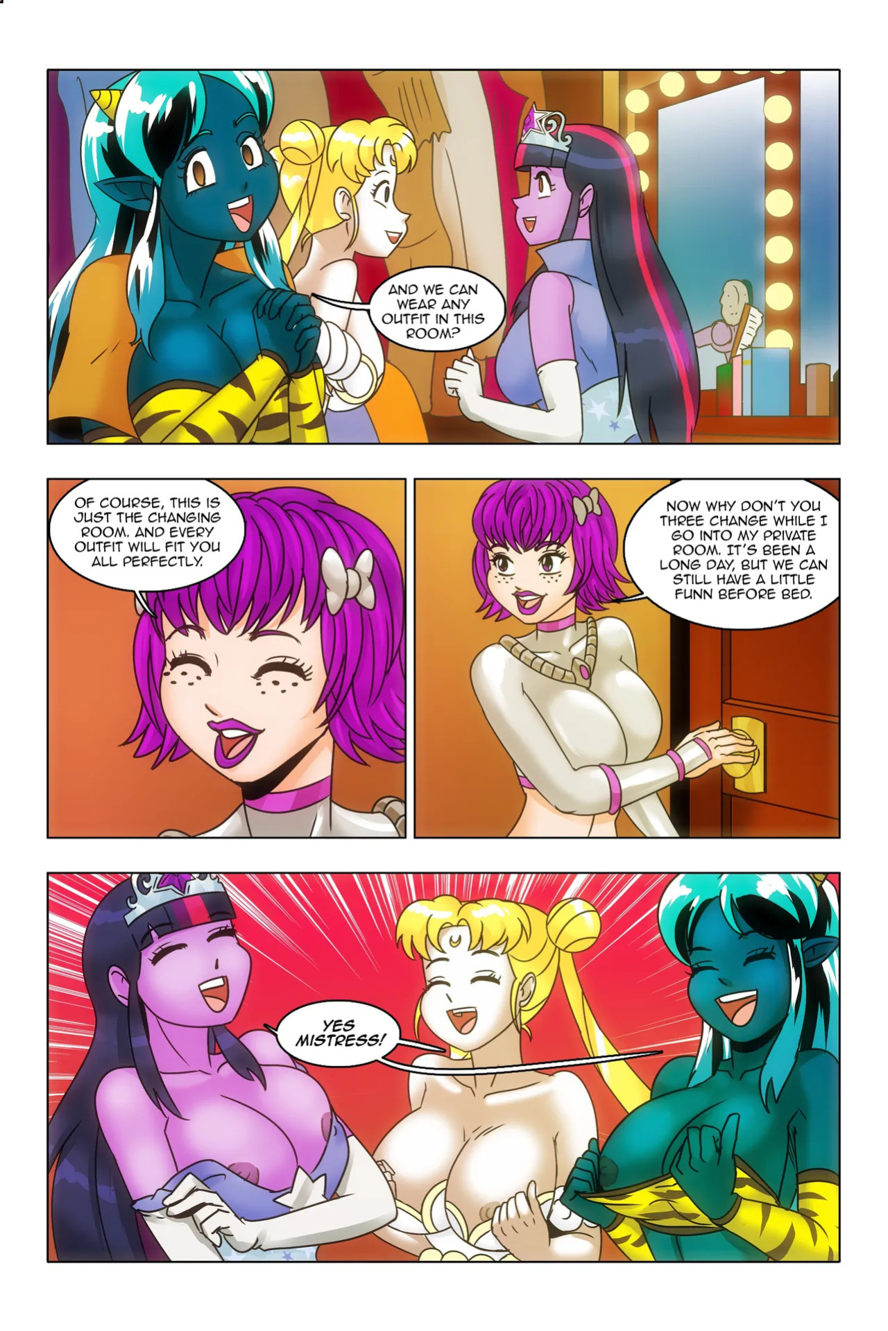 [wadevezecha] Crystal Castle (Sailor Moon) - ongoing